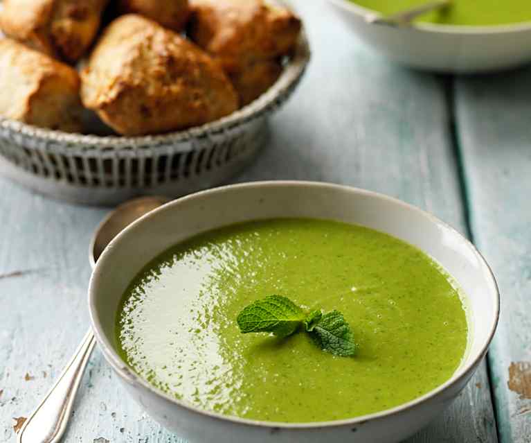 Pea and Mint Soup Pea and Mint Soup