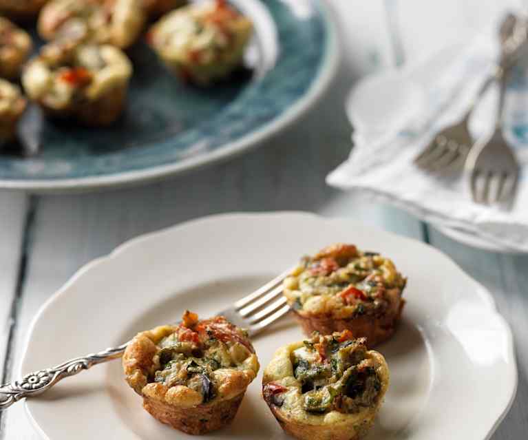 Mini Vegetable Frittatas Mini Vegetable Frittatas