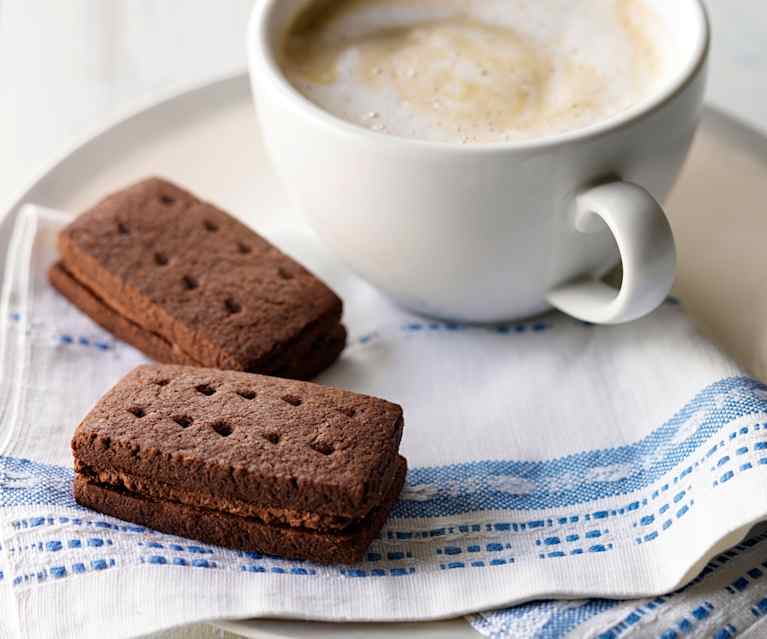 Chocolate Bourbons Chocolate Bourbons