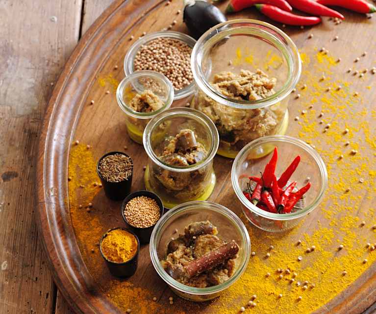 Achar de beringela Achar de beringela