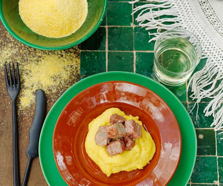 Xerém com atum fresco Xerém com atum fresco