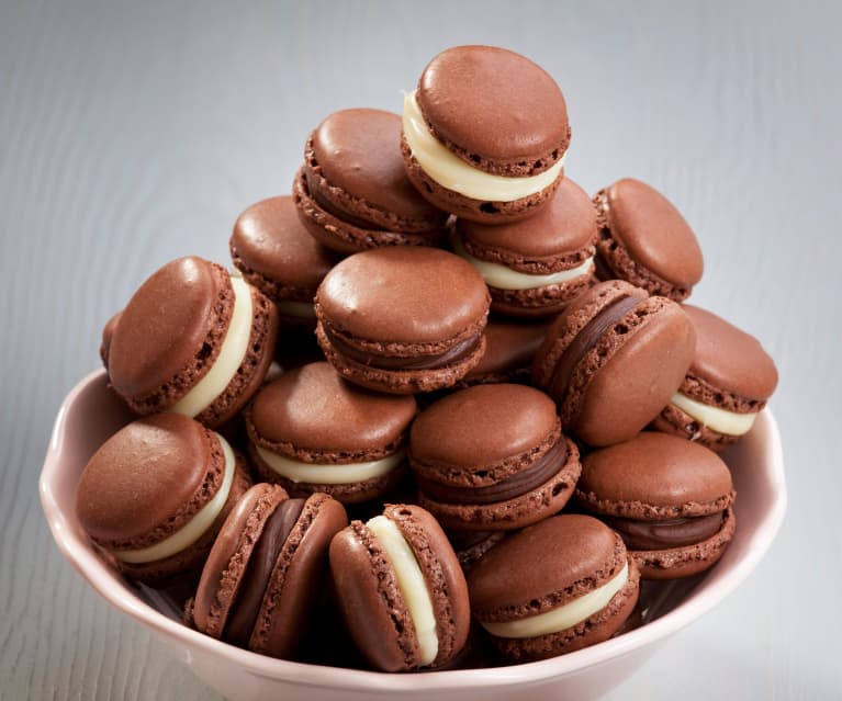 Macarons De Chocolate Cookidoo A Plataforma Oficial De Receitas Bimby