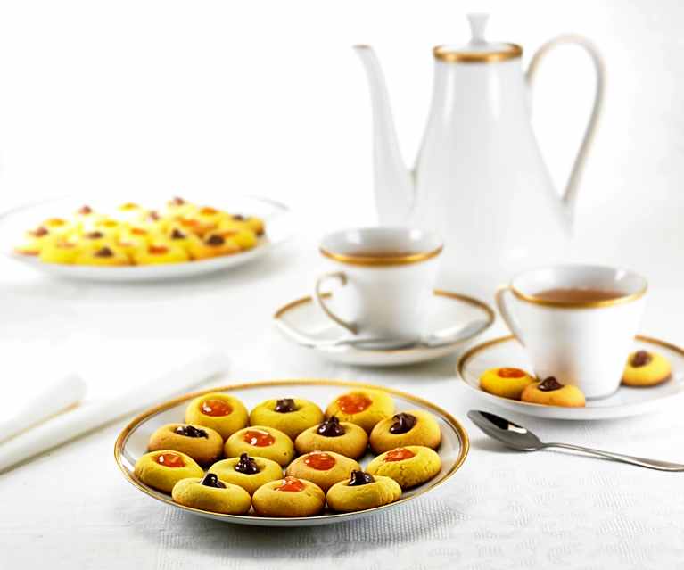 Biscottini ad occhio di bue Biscottini ad occhio di bue