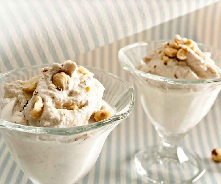 Helado rápido de avellanas Helado rápido de avellanas