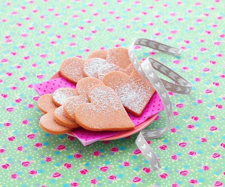 Coeurs sablés rose Coeurs sablés rose