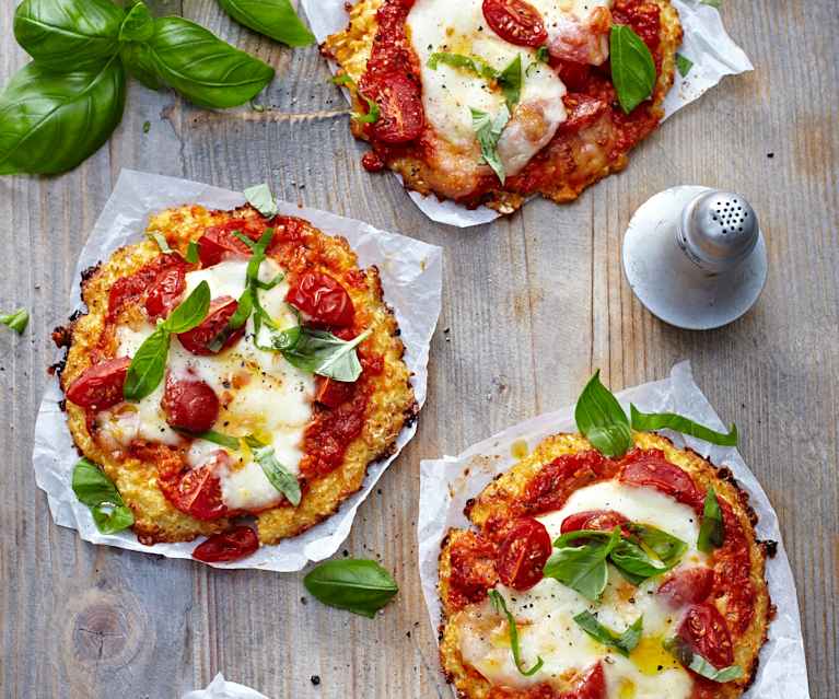 Pizza de chou-fleur au fromage Pizza de chou-fleur au fromage