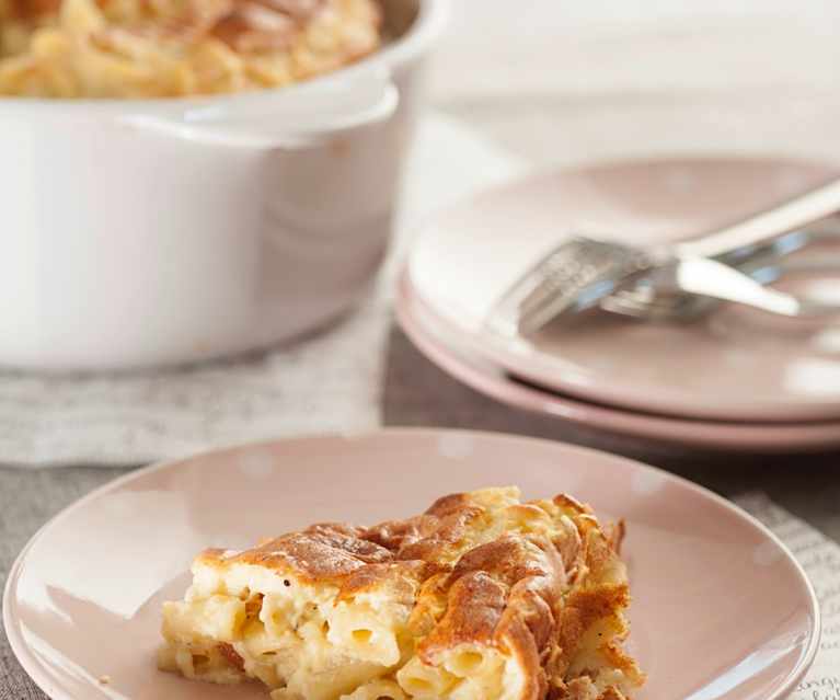 Soufflé with Macaroni and Manchego Cheese Cookidoo® the official