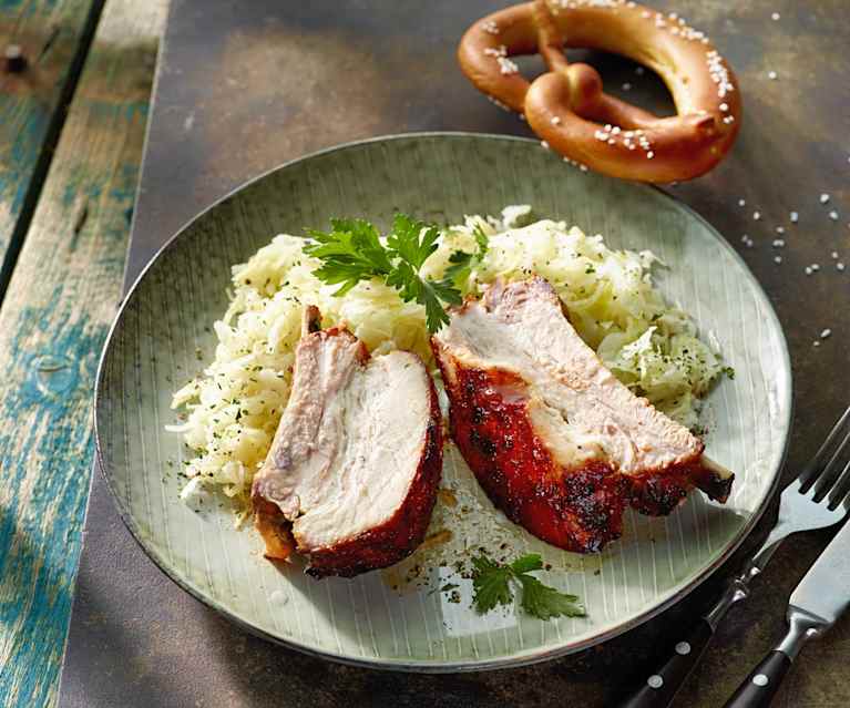Glasierte Spareribs Glasierte Spareribs