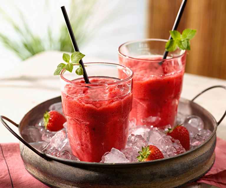 Erdbeer Slush mit Wodka Erdbeer Slush mit Wodka