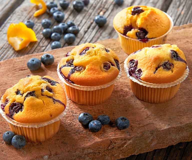 Muffin ai frutti di bosco (senza lattosio) Muffin ai frutti di bosco (senza lattosio)