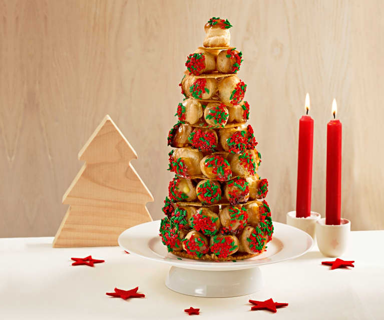 Árbol de choux (Croquembouche) Árbol de choux (Croquembouche)