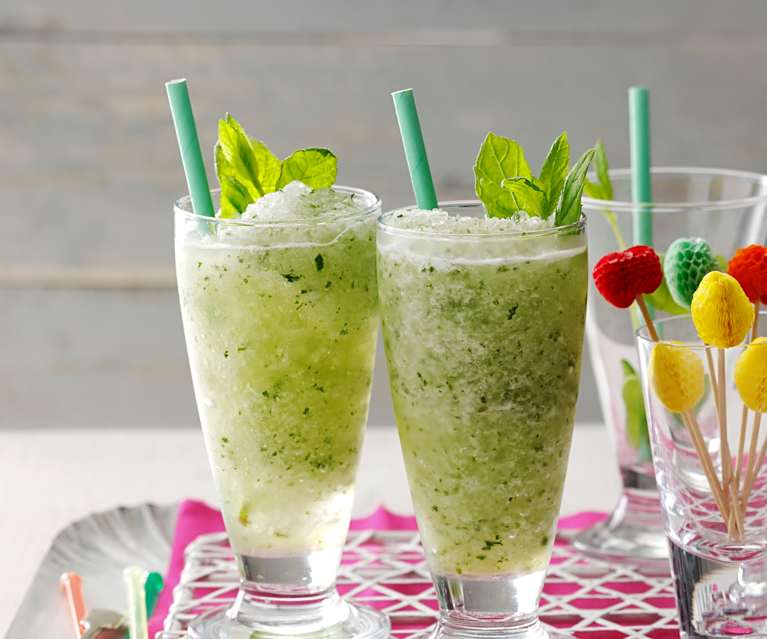 Gurken-Gin-Granita Gurken-Gin-Granita