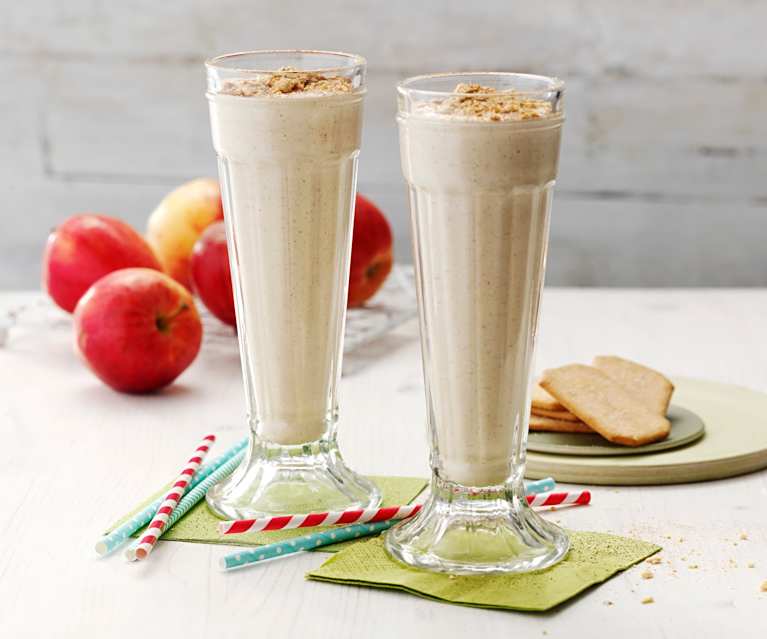 Apfelkuchen-Milchshake Apfelkuchen-Milchshake