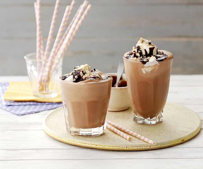 Čokoládovo-oříškový milkshake Čokoládovo-oříškový milkshake