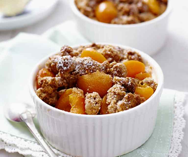 Crumble di albicocche (senza glutine) Crumble di albicocche (senza glutine)