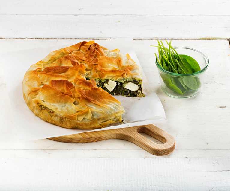 Spanakopita aux épinards Spanakopita aux épinards