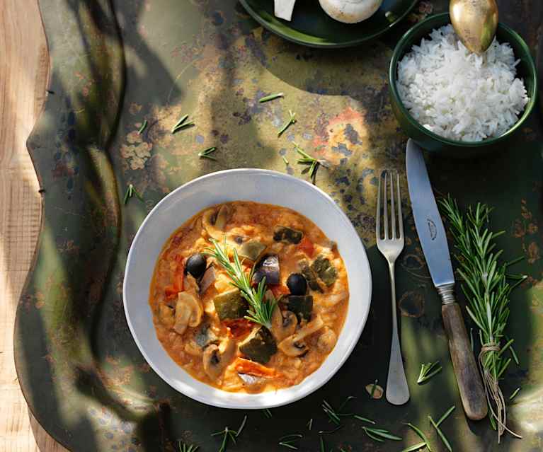 Strogonoff de legumes Strogonoff de legumes