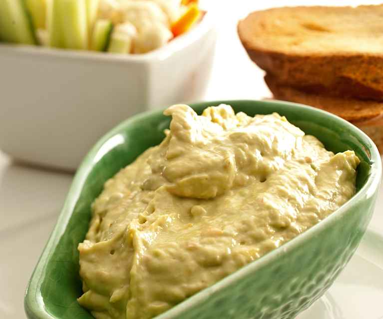 Dip de aguacate y gambas Dip de aguacate y gambas
