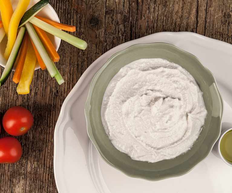 Dip de nueces macadamia crudivegano Dip de nueces macadamia crudivegano