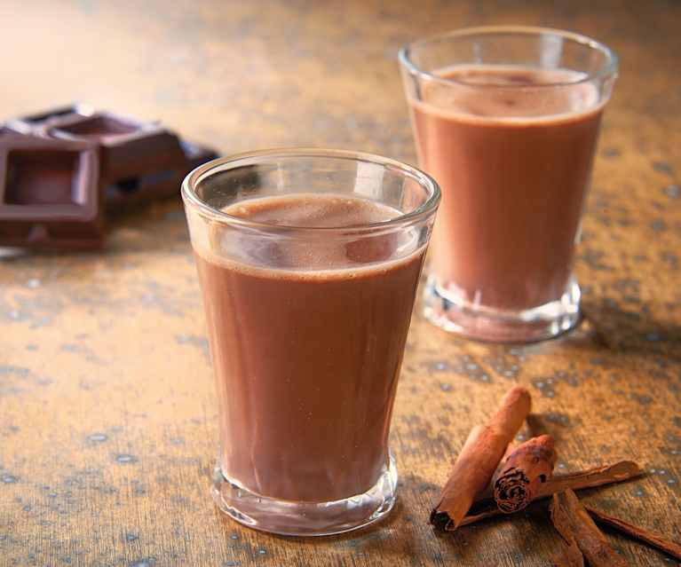 Cioccolato caldo con liquore all'arancia Cioccolato caldo con liquore all'arancia