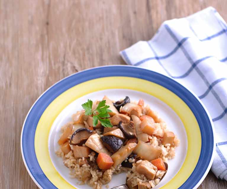 竹筍雞肉煲飯 竹筍雞肉煲飯
