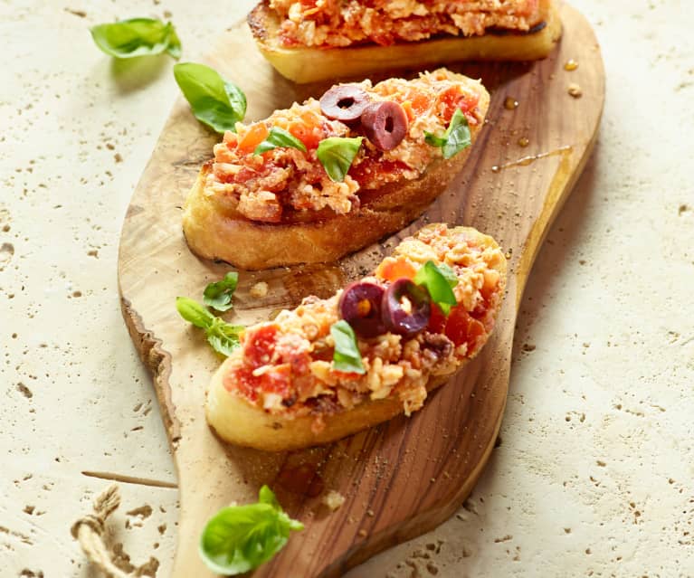 Bruschetta mit Tomate und Mozzarella - Cookidoo® – a plataforma oficial ...