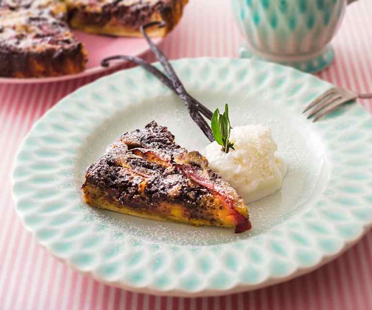 Quiche dulce de ciruelas Quiche dulce de ciruelas
