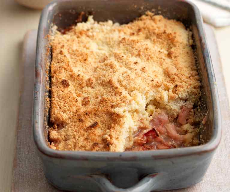 Rebarborový crumble Rebarborový crumble