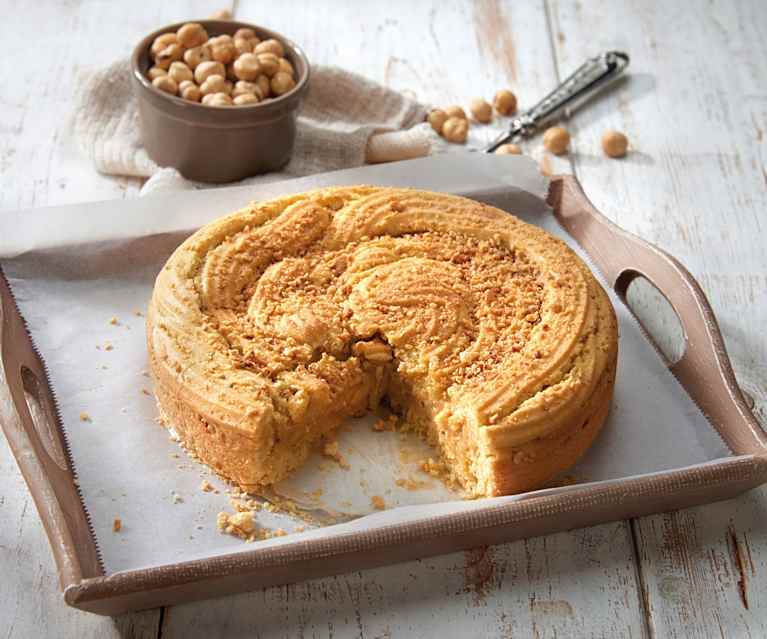 Crostata di frolla montata alle nocciole Crostata di frolla montata alle nocciole