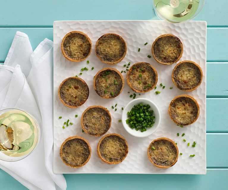 Buckwheat mushroom tartlets Buckwheat mushroom tartlets