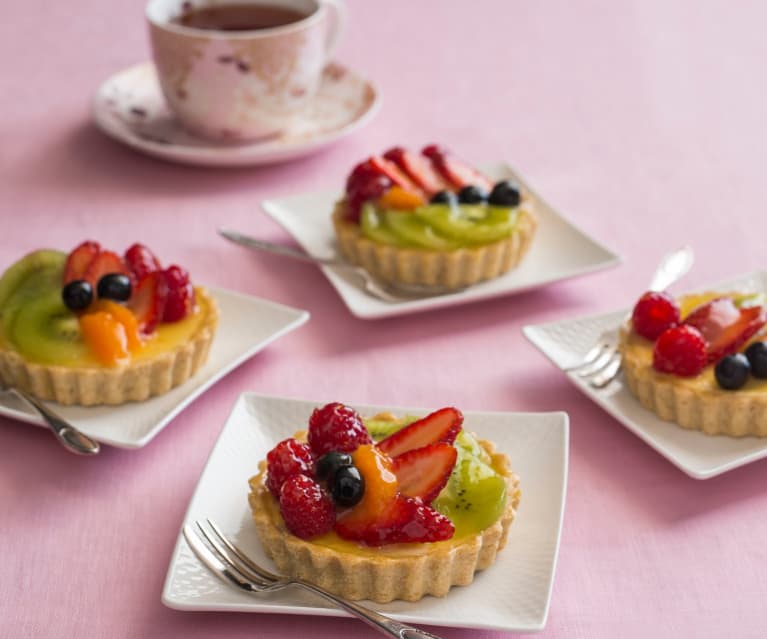 Fresh fruit and cream cheese tarts - Cookidoo® – the official Thermomix ...