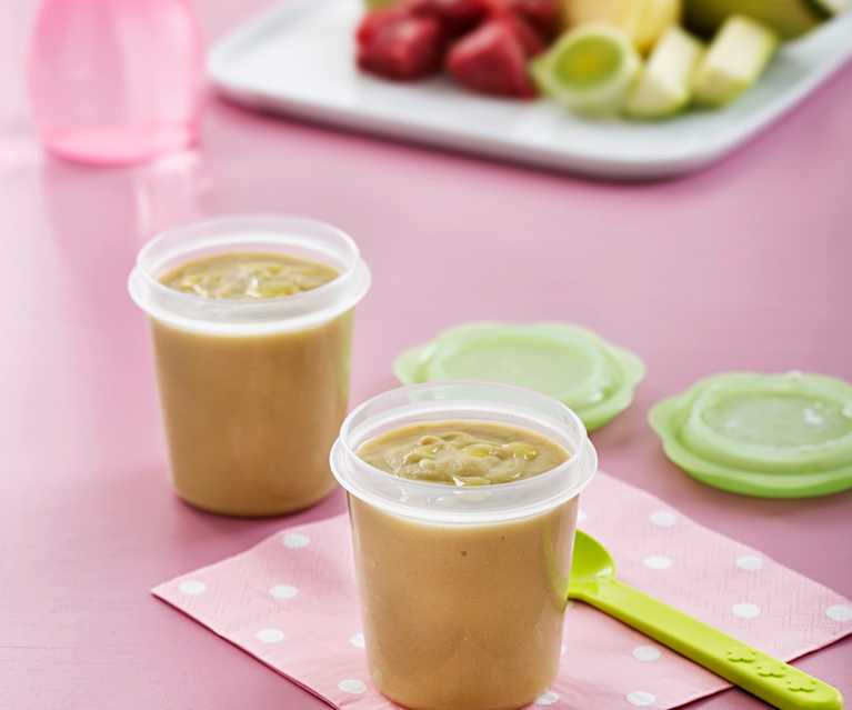 Purée ziemniaczane z cukinią i cielęciną Purée ziemniaczane z cukinią i cielęciną