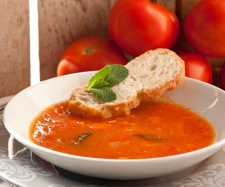 Sopa de tomate Sopa de tomate