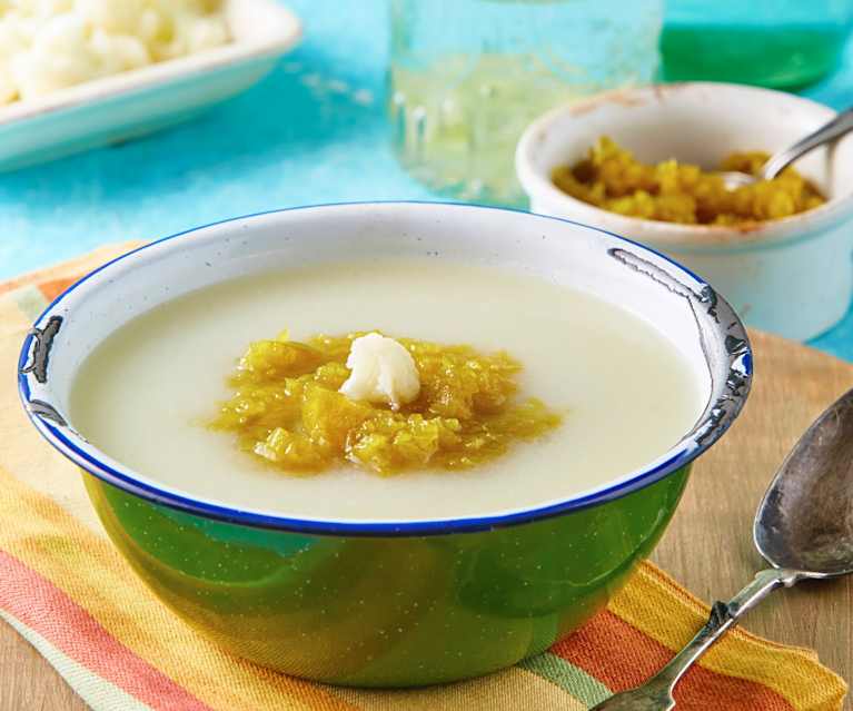Sopa fría de coliflor Sopa fría de coliflor