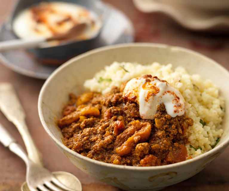 Moroccan Quorn with Bulgar Wheat Moroccan Quorn with Bulgar Wheat