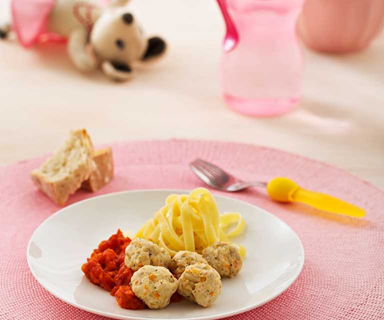 Klopsiki z indyka z purée pomidorowym Klopsiki z indyka z purée pomidorowym