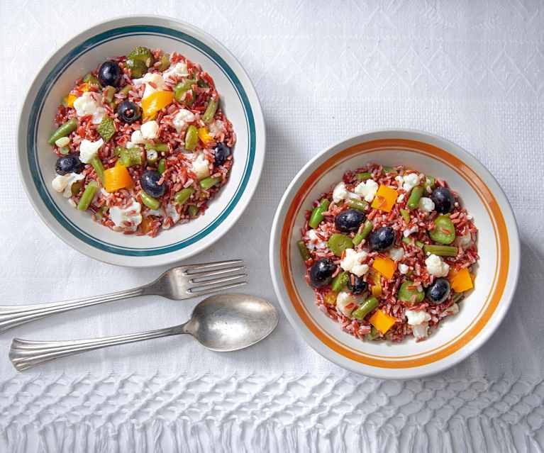 Insalata di riso rosso Insalata di riso rosso