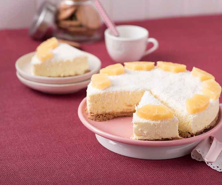 Tarta de piña y coco Tarta de piña y coco