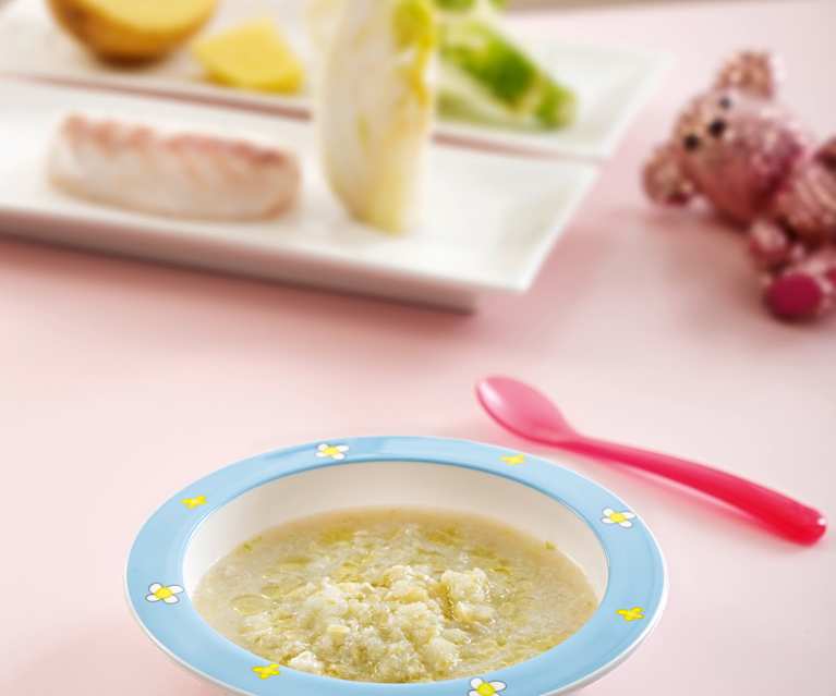 Makaron z koprem włoskim i morszczukiem Makaron z koprem włoskim i morszczukiem