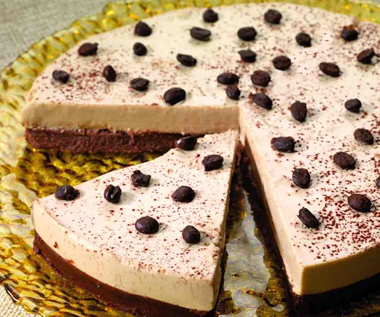 Cheesecake de chocolate y café Cheesecake de chocolate y café