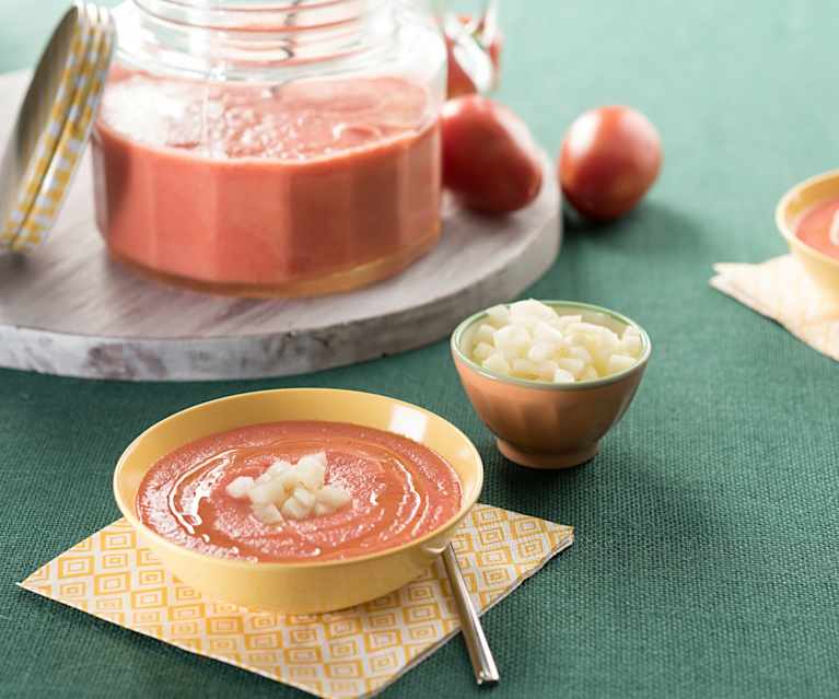 Gazpacho de melón Gazpacho de melón