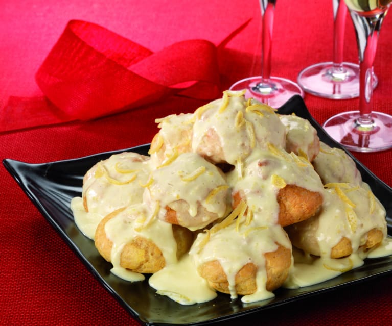 Profiteroles Al Limone Cookidoo La Nostra Piattaforma Ufficiale Di Ricette Per Bimby