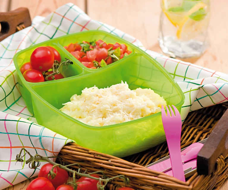 Risotto z salsą pomidorową Risotto z salsą pomidorową