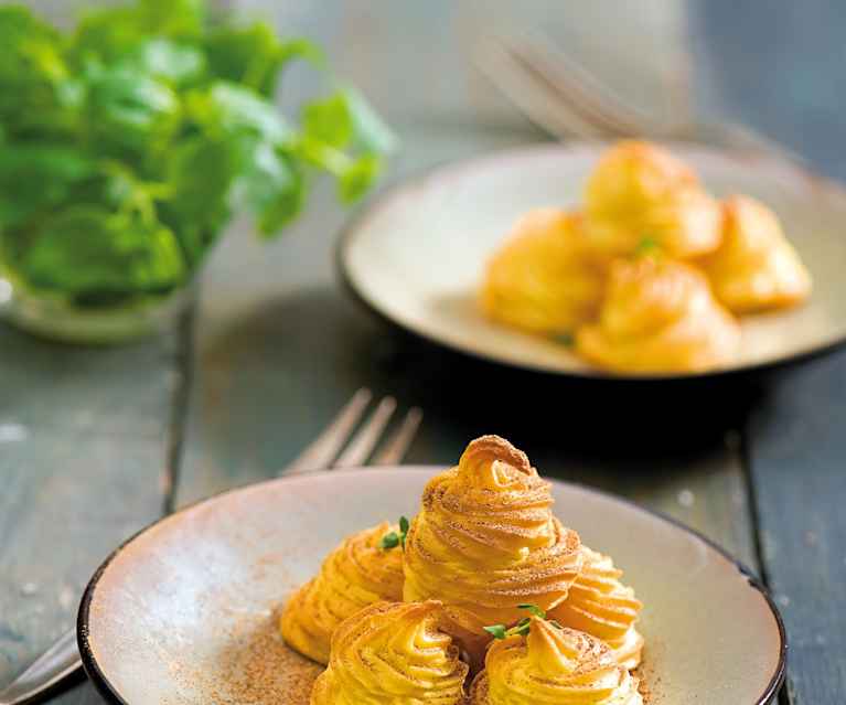 Ziemniaki księżnej (pommes duchesse) Ziemniaki księżnej (pommes duchesse)