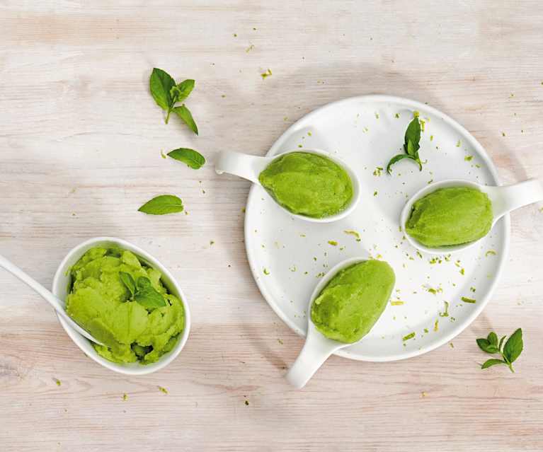 Sorbet z zielonego ogórka Sorbet z zielonego ogórka