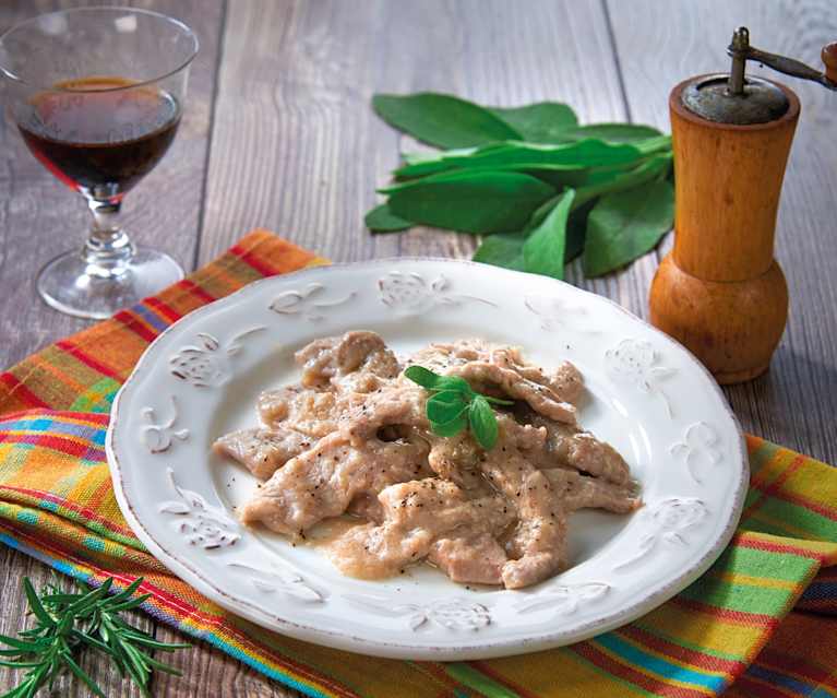 Filetes de ternera al vino Filetes de ternera al vino