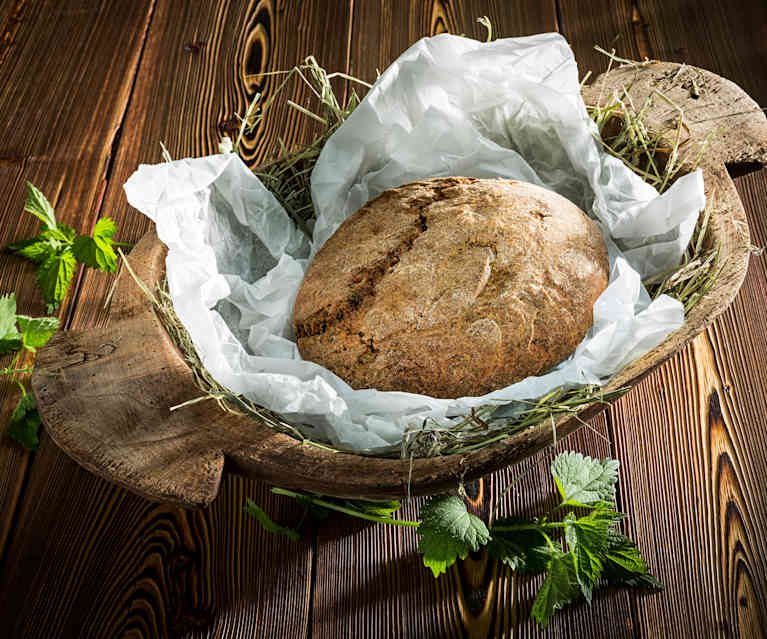 Brennnesselfladen mit Schafkäse Brennnesselfladen mit Schafkäse