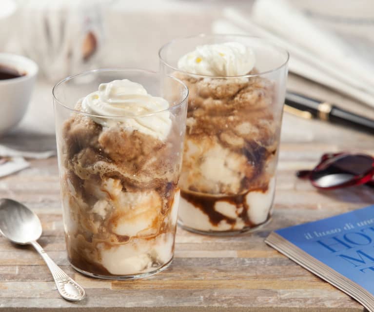 Granita di mandorle e caffè con panna - Cookidoo® - the ...