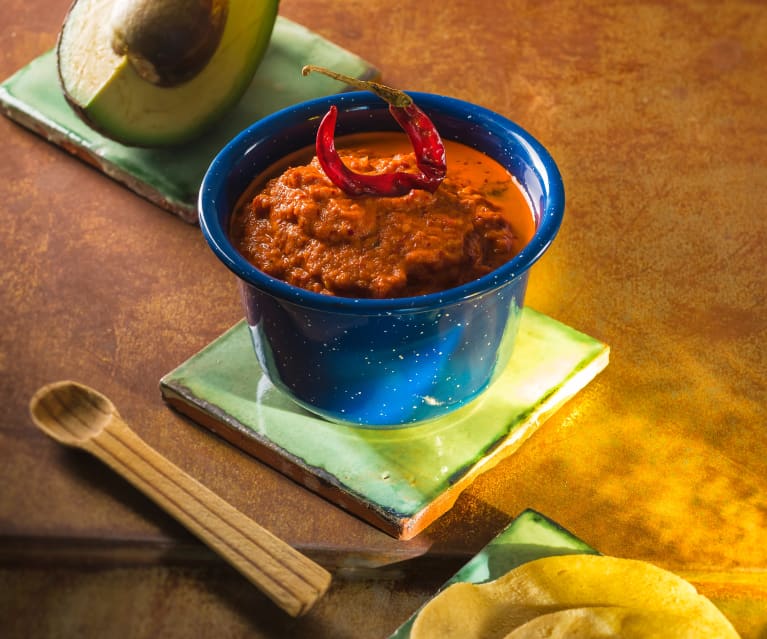 Salsa de chile de árbol seco - Cookidoo® – la plataforma de recetas