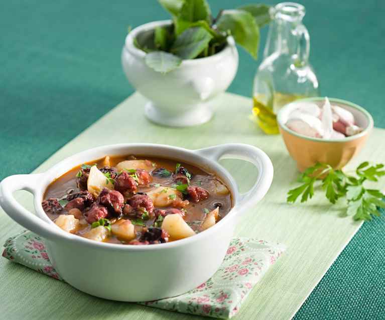 Guiso de pulpo Guiso de pulpo